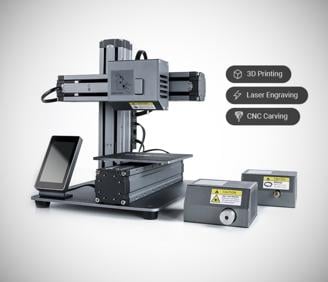 Snapmaker 3 in 1 - 3D-Drucker CNC-Fräse Lasergravieren 