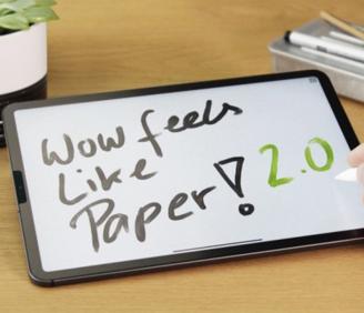 PaperLike 2.0 - schreibe, zeichne und skizziere mit dem Apple Pencil wie auf Papier