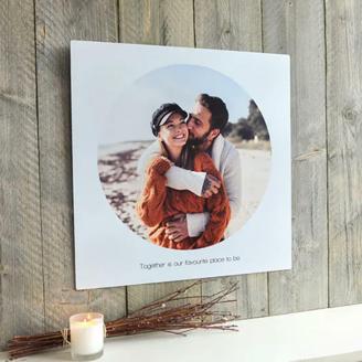 Foto auf Aluplatte 40 x 40 cm