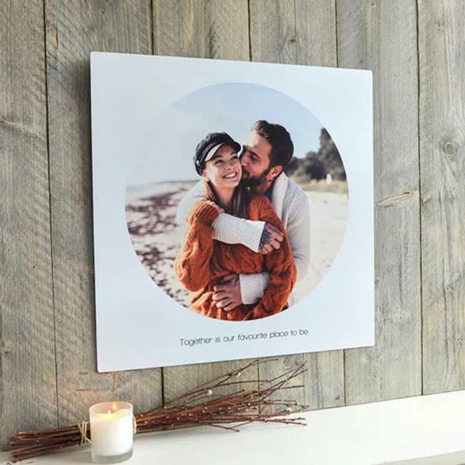 Foto auf Aluplatte 40 x 40 cm