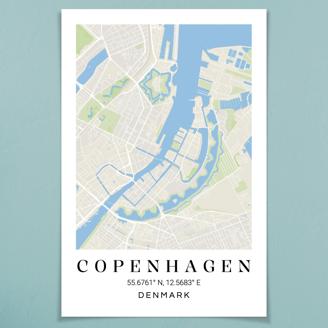 Stadtkarten Poster 30 x 45