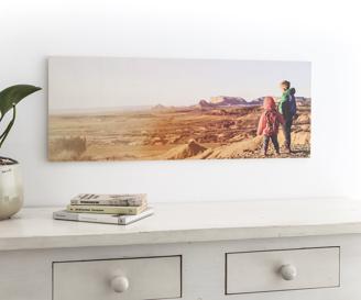 Foto auf Holz 80 x 30 cm