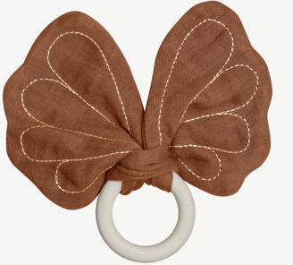 Fabelab | Beißring Schmetterling aus Bio-Baumwolle