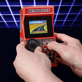Retro Mini Spielekonsole - 30 Racing Spiele