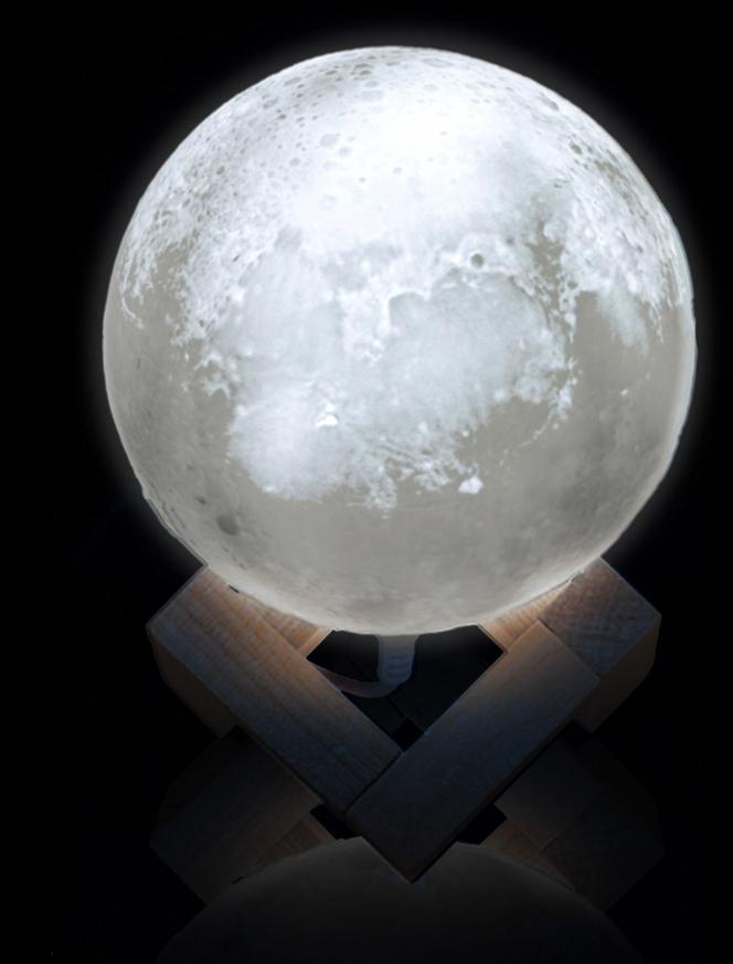 Galaktische Mond Lampe