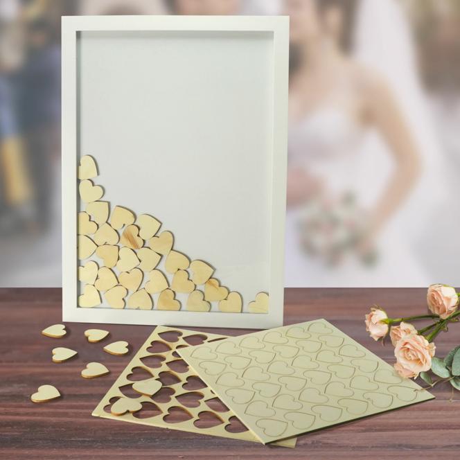 Bilderrahmen Gästebuch zur Hochzeit