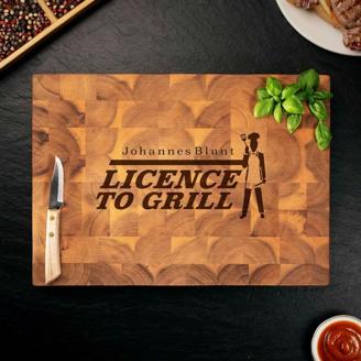 Schneideblock Akazie - Licence to Grill