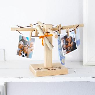 Geld Wäschespinne zum 18. Geburtstag