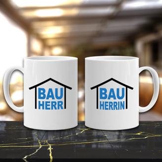 Tasse Bauherrin und / oder Bauherr