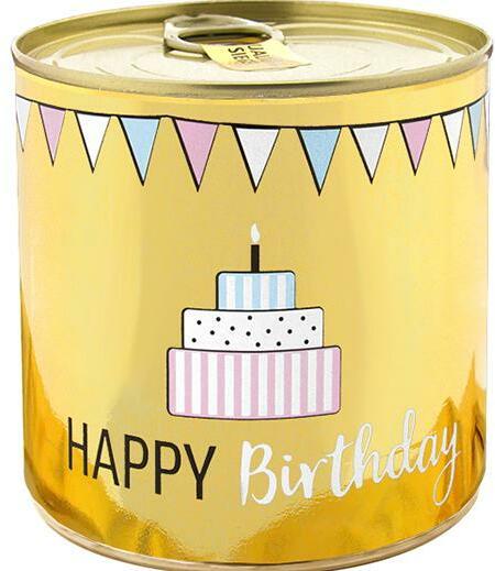 Cancake "Happy Birthday Goldfunkeln Brownie"