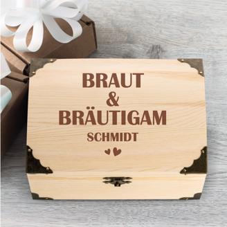 Schatztruhe "Braut & Bräutigam"