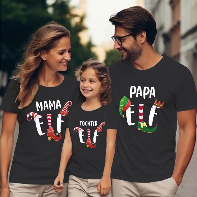 Familien T-Shirt Set - ELF