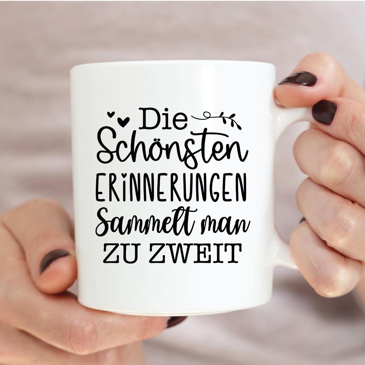 Bezaubernde ErinnerungsTasse Liebevolles Geschenk für deinen Partner
