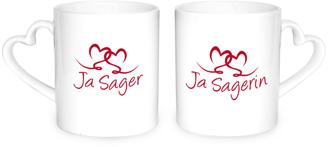 Herz-Tassen "Ja-Sager/in"