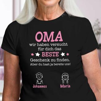 T-Shirt - Das beste Geschenk für Oma