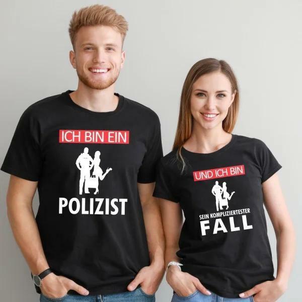 Partner T-Shirts - Ich bin ein Polizist