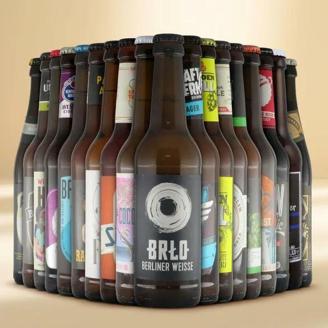 Craft Bier-Geschenk - 18er Bierpaket