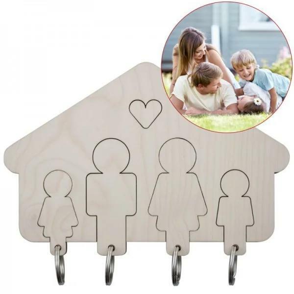 Schlüsselbrett - Familie