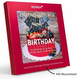 Magic Box Happy Birthday von mydays