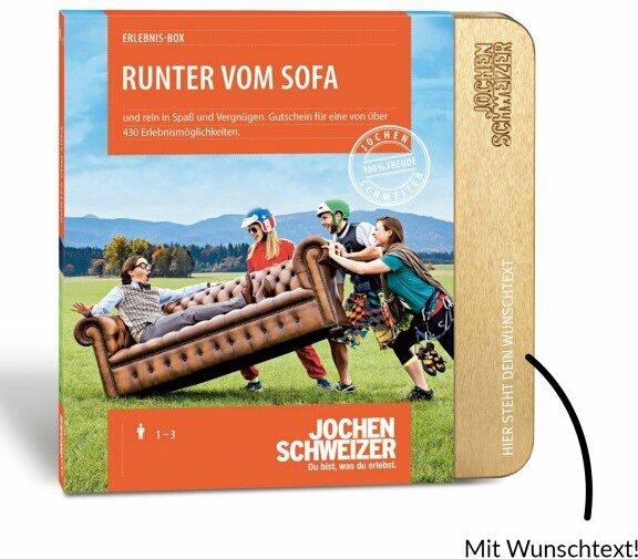 Erlebnis-Box Runter vom Sofa von Jochen Schweizer