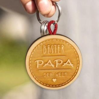 Schlüsselanhänger - Bester Papa der Welt