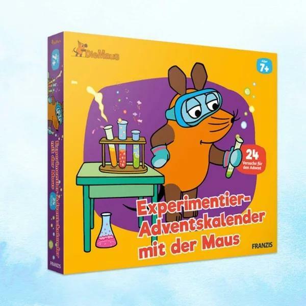 Maus-Adventskalender zum Experimentieren