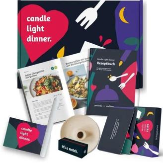 Candle Light Dinner Geschenkbox