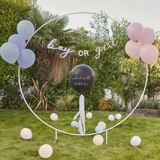 Babyparty - Gender Reveal - Luftballon Set