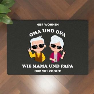 Fußmatte - Oma und Opa - Cooler