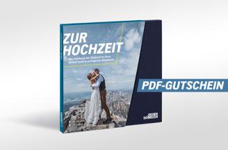 Geschenkbox Zur Hochzeit für Zwei - Wertgutschein als PDF
