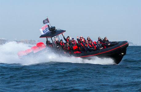 1200 PS Power-Schlauchboot fahren Raum Insel Fehmarn