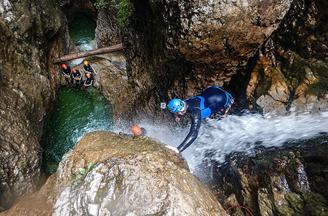 Canyoning Tour am Tegernsee & Seesauna
