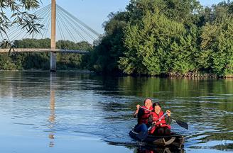 Romantische Kanu Abendfahrt für 2 (5 Std.)