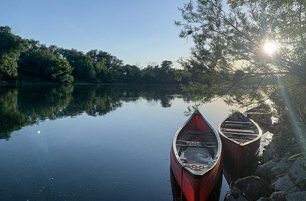 Romantische Kanu Abendfahrt für 2 (5 Std.)