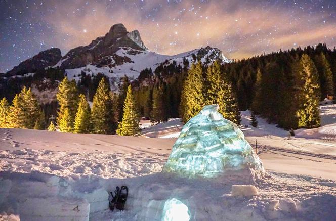 Iglubau mit Übernachtung in Melchsee-Frutt (1 Nacht)