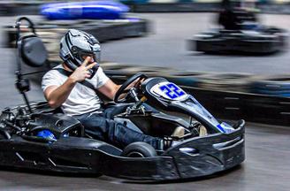 Indoor Kart fahren im Allgäu