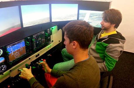 Flugsimulator Cessna 182 in Dortmund