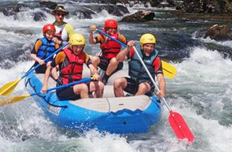 Rafting in Nord-Kroatien