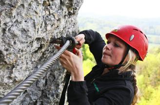 Klettersteig für Einsteiger