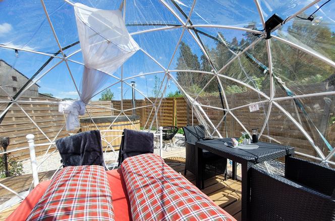Bubble Hotel Neuhaus an der Eger für 2 (1 Nacht)