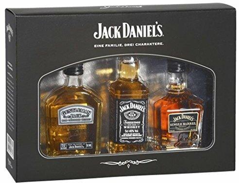 Jack Daniel`s – Eine Familie, drei Charaktere (3 x 0.05 l)