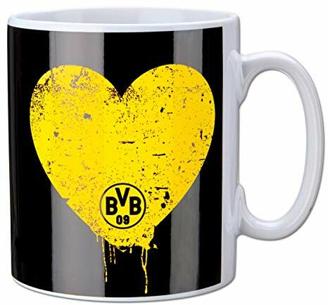 Borussia Dortmund BVB-Tasse für den besten Papa, 1 Stück (1er Pack)