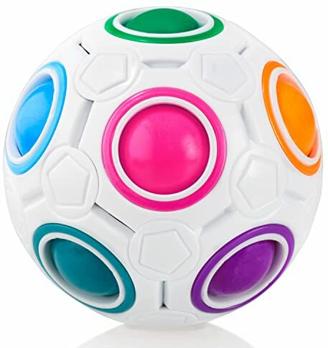 CUBIDI® Original Regenbogenball - Geschicklichkeitsspiel - Spannendes Knobelspiel für Kinder und Erwachsene Mädchen und Jungen ab 6 Jahren…