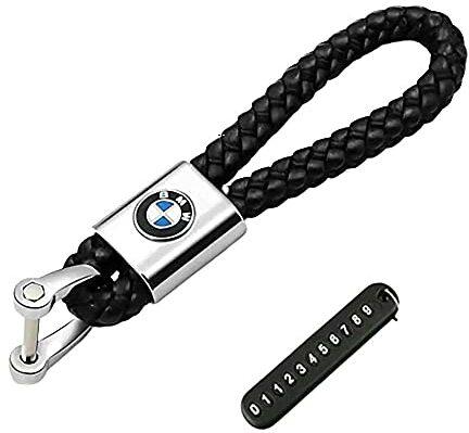 STACTOM Auto-Logo Leder Schlüsselanhänger Auto Schlüssel Aufhängung Verzierung Schmuck Business Geschenk für Männer