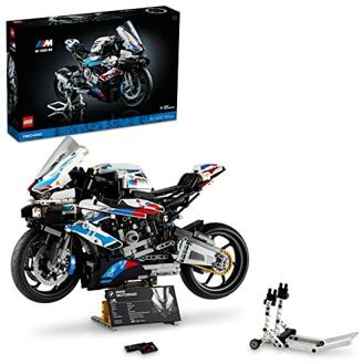 LEGO 42130 Technic BMW M 1000 RR Motorrad Modell für Erwachsene, Modellbausatz, Set als Geschenk zum Basteln