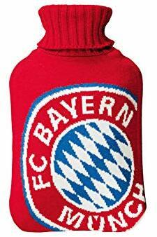 FC Bayern München Wärmflasche Logo Geschenk