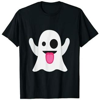 Lustiges Geister-Emoji-Geschenk für Damen und Herren Halloween Booty T-Shirt T-Shirt