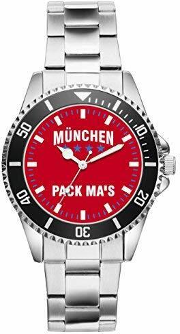 KIESENBERG Herrenuhr Armbanduhr München Geschenk Artikel Idee Fan Analog Quartz Uhr 6039