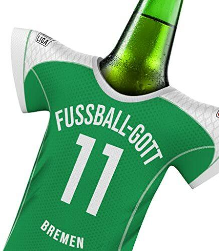 BREMEN Trikot-Kühler Geschenk-Box Fanartikel FUSSBALL-GOTT | Home Trikot Überraschung | Passend für SV Werder Bremen-Fanartikel | Mann Freund Bruder Weihnachten Wichteln Trikotkühler by MYFANSHIRT