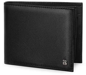 Herren Geldbörse Leder Geldbeutel RFID-Schutz Portemonnaie Ledergeldbörse mit Münzfach und edle Geschenkverpackung
